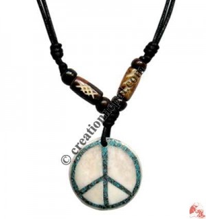Carved bone pendant67