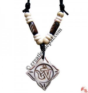 Carved bone pendant83