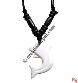 Carved bone pendant111