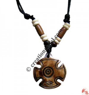 Carved bone pendant112