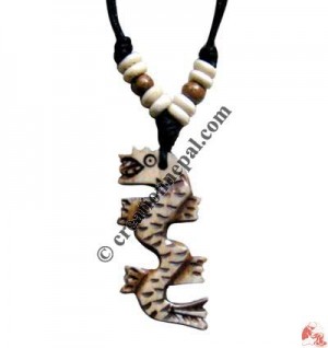 Carved bone pendant113