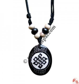 Carved bone pendant137
