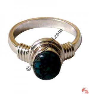 Silver-Turquoise finger ring2
