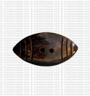 Bug shape bone button (packet of 10)