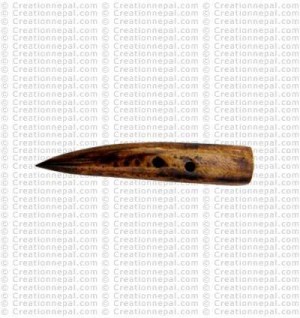 Tiger teeth shape shart button 2 (packet of 10)