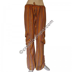 Stripes pocket trouser