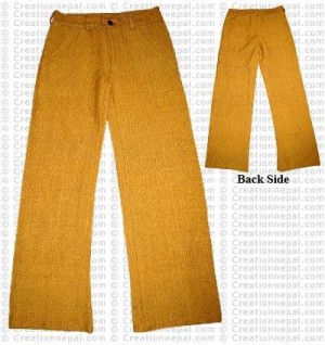 heavy cotton BTC trouser