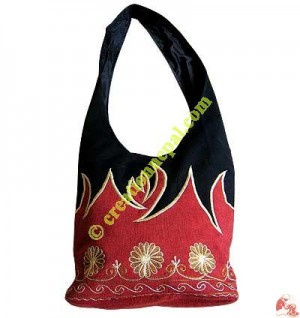 Embroidered BTC Lama bag13