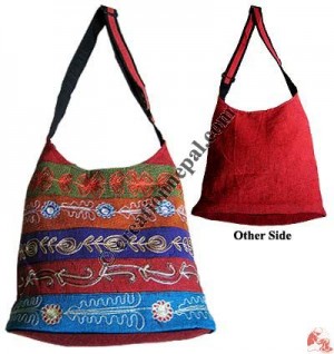 Embroidered BTC Lama bag22