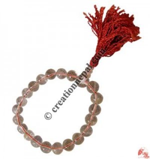 Crystal 9 to10 mm 21 beads wristband