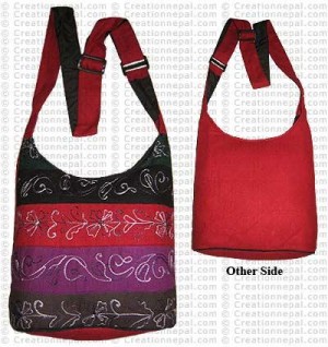 Horizontal patch-work cotton bag2