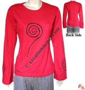 Unique chakra rib t-shirt