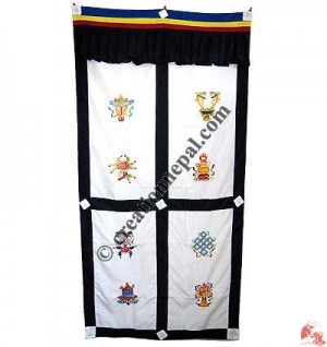Astamangala polyester door-curtain2