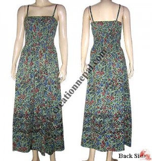 Printed cotton dress 1