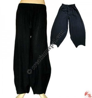 Shama cotton egg-shaped trouser
