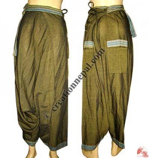 Extra loose cotton string suruwal