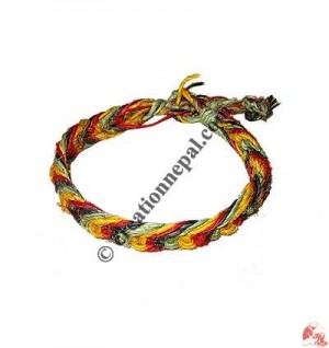 RASTA color hemp band