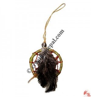 Spider wave design mobile strap