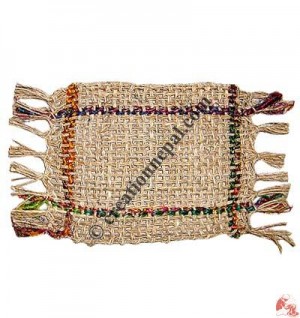 Small size hemp tea mat (set of 5 pc)
