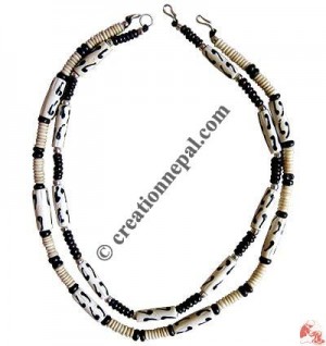 Bone assorted design necklace2