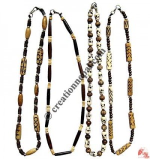 Bone assorted design necklace4