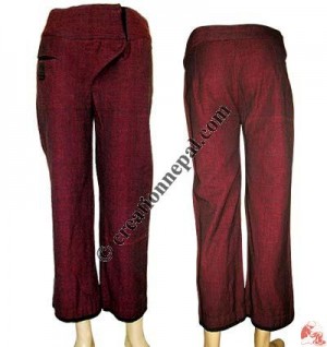 Shyama cotton velcrow tight ladies pant