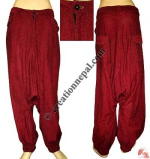 Single shama cotton loose pant