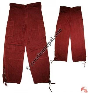 Botton zip Shyama trouser