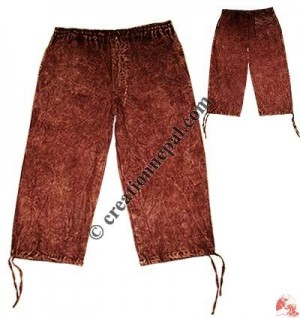 Shyama cotton 3-quarter trouser