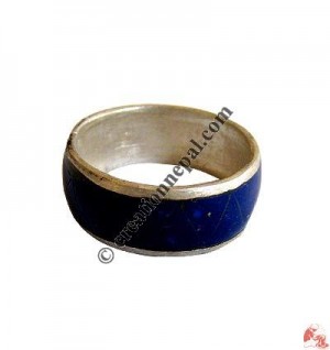 Stone setting white-metal ring2