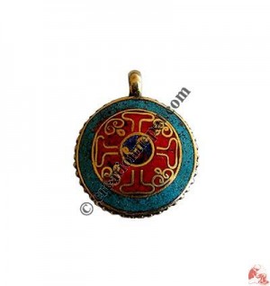 Filigree Stone setting pendant1