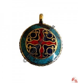Filigree Stone setting pendant2