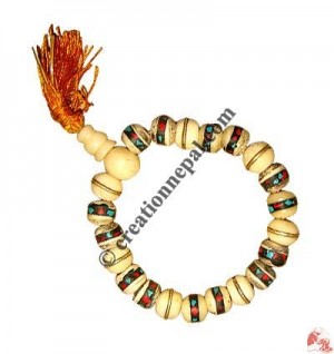 Metal and stone setting wristband