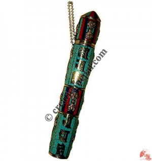 Stone setting copper incense holder1