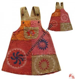 Shyama patch-work dress