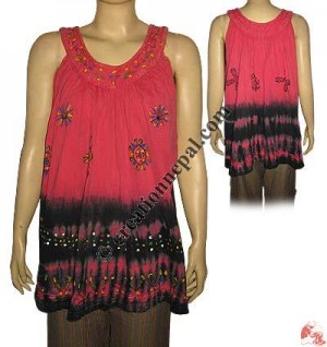 Stonewash sinker ari top