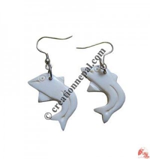 Fish ear ring