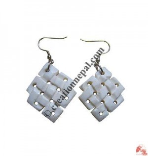 Endless knot ear ring