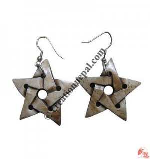 Star ear ring