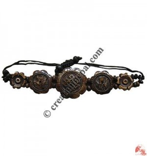 Om-endless knot bracelet