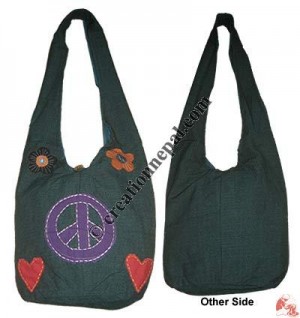 Peace patch kid's bag