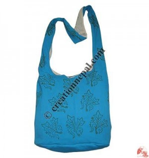 Block print rib lama bag