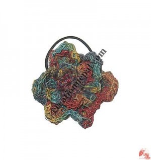 Hemp flower rubber band