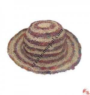 Silk-hemp wire hat