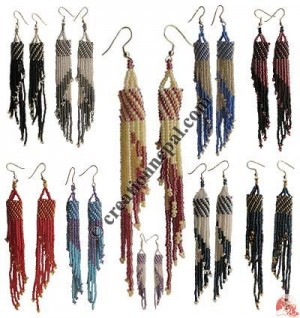 Step frills pote ear ring