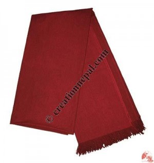 Silk-cotton Monk shawl
