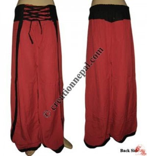 Side open flex trouser