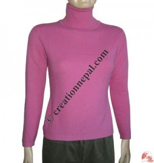 Ladies High-neck sweater1