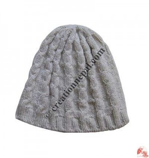Pashmina nagbeli cap