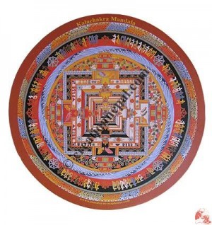 Kalachakra Mandala mouse-pad